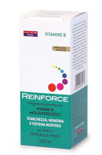 Farmaderbe Reinforce Vitamine B Integratore 100 ml