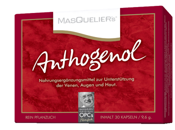Nature's Plus Masquelier's Original OPCs Anthogenol Integratore Antiossidante 30 Capsule