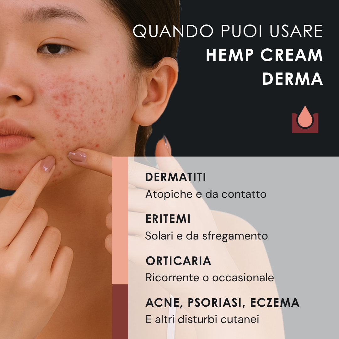 Eusphera Hemp Cream Derma - Crema Naturale Viso E Corpo 50 ml