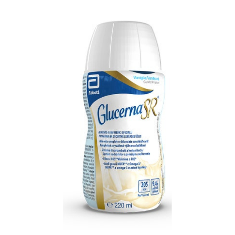 Glucerna SR Alimento a Fini Medici Speciali per Diabetici Vaniglia 220ml