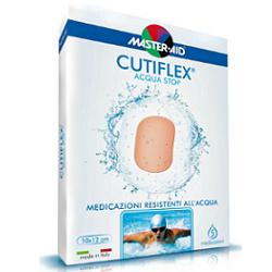 Cutiflex Acqua Stop Medicazione In Poliuretano Elastica E Trasparente 10,5x15 cm 5 Pezzi