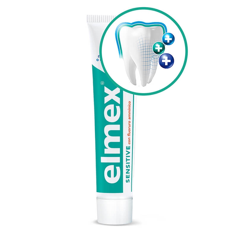 ELMEX SENSITIVE SPECIAL PACK  Dentifricio per Denti Sensibili 100 ml + Collutorio Elmex Denti Sensibili da 100 ml in Omaggio