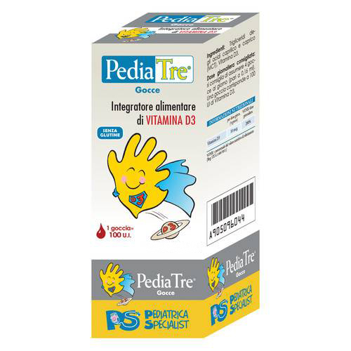 Pediatre Vitamina D Gocce Integratore 7 ml