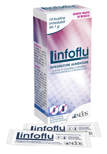 Nòos Linfoflu Integratore Immunostimolante 14 bustine