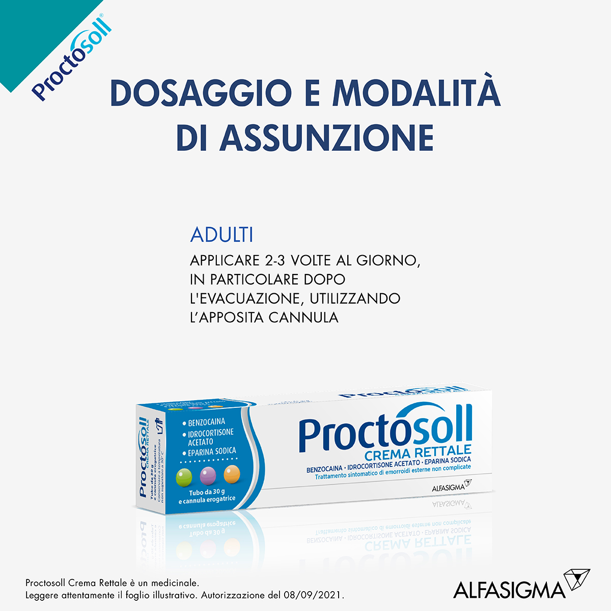 PROCTOSOLL CREMA RETTALE 30G