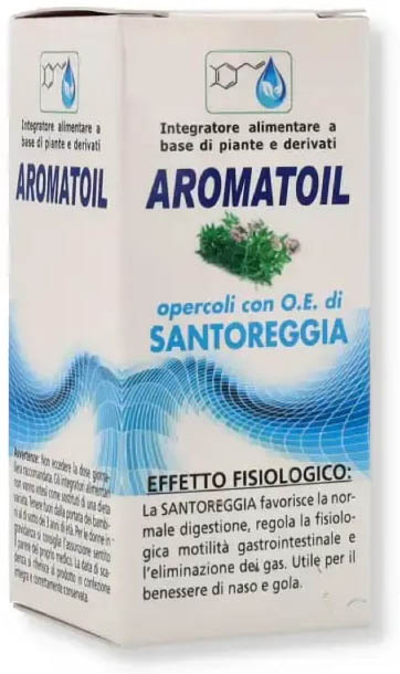 Aromatoil Santoreggia integratore alimentare utile per l'apparato gastro-intestinale 50 opercoli