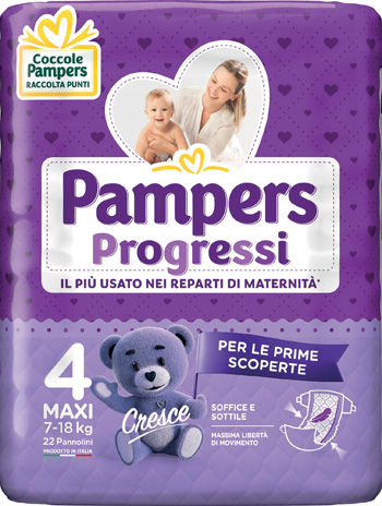 PAMPERS PROGRESSI MAXI 22PZ 0240