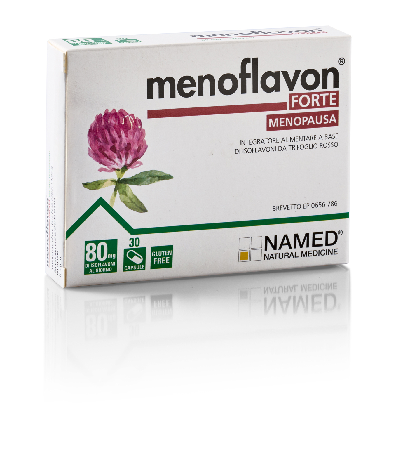Menoflavon Forte - Integratore per la menopausa - 30 Capsule 80mg