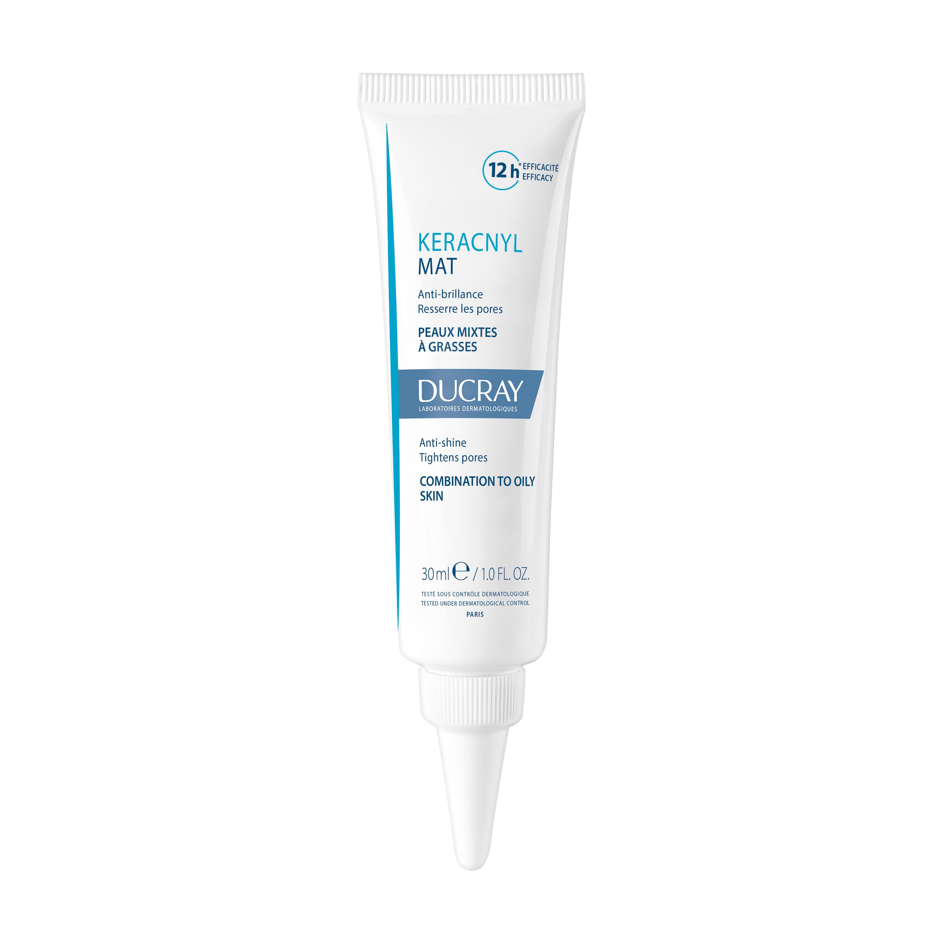 Ducray Keracnyl Mat - Crema Opacizzante Per Pelli Miste E Grasse 30 ml