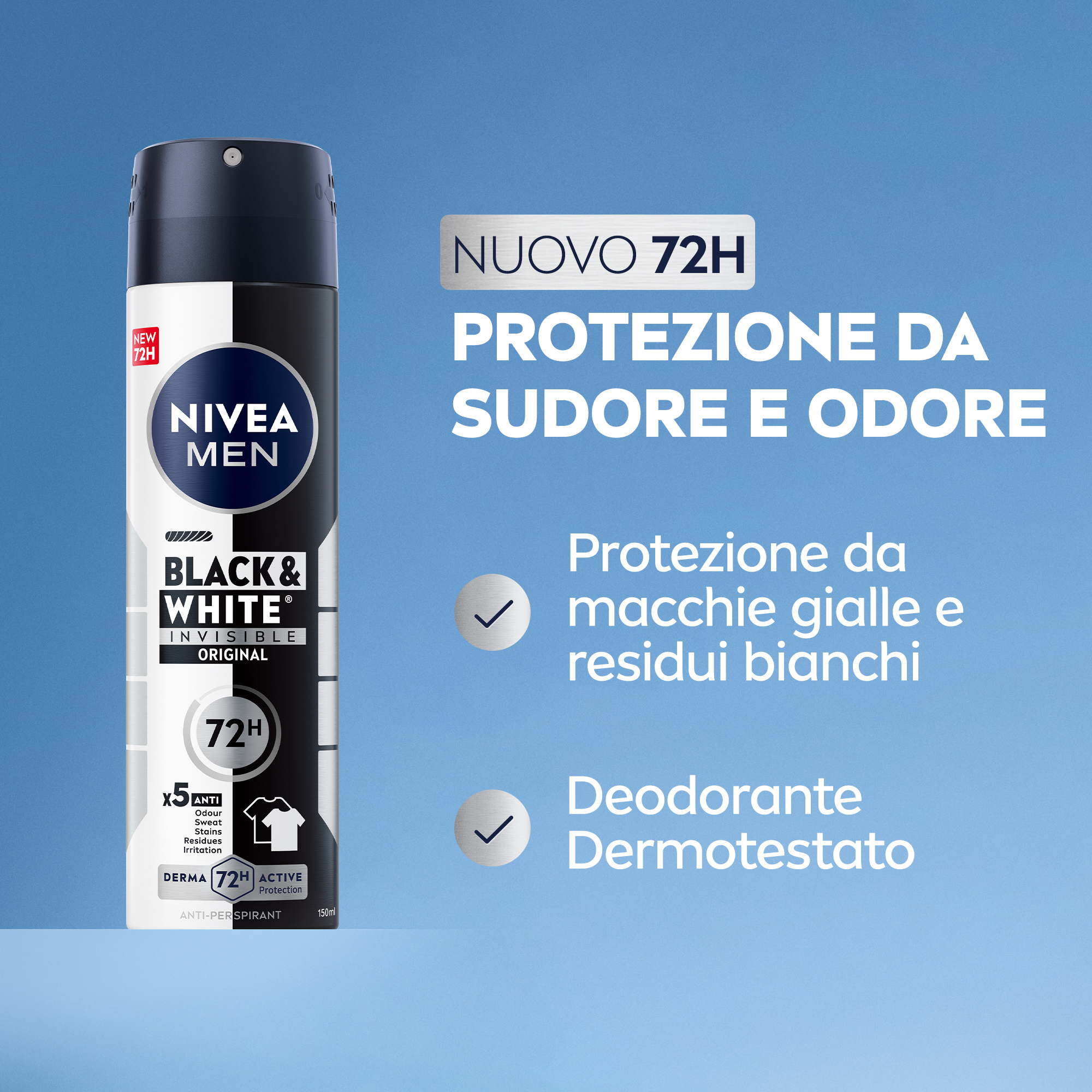 NIVEA DEO AID BLACK&WHITE SPR