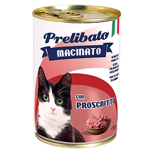 UNIPRO GATTO PRELIBATO MACINATO PROSCIUTTO 400GR (lattina)