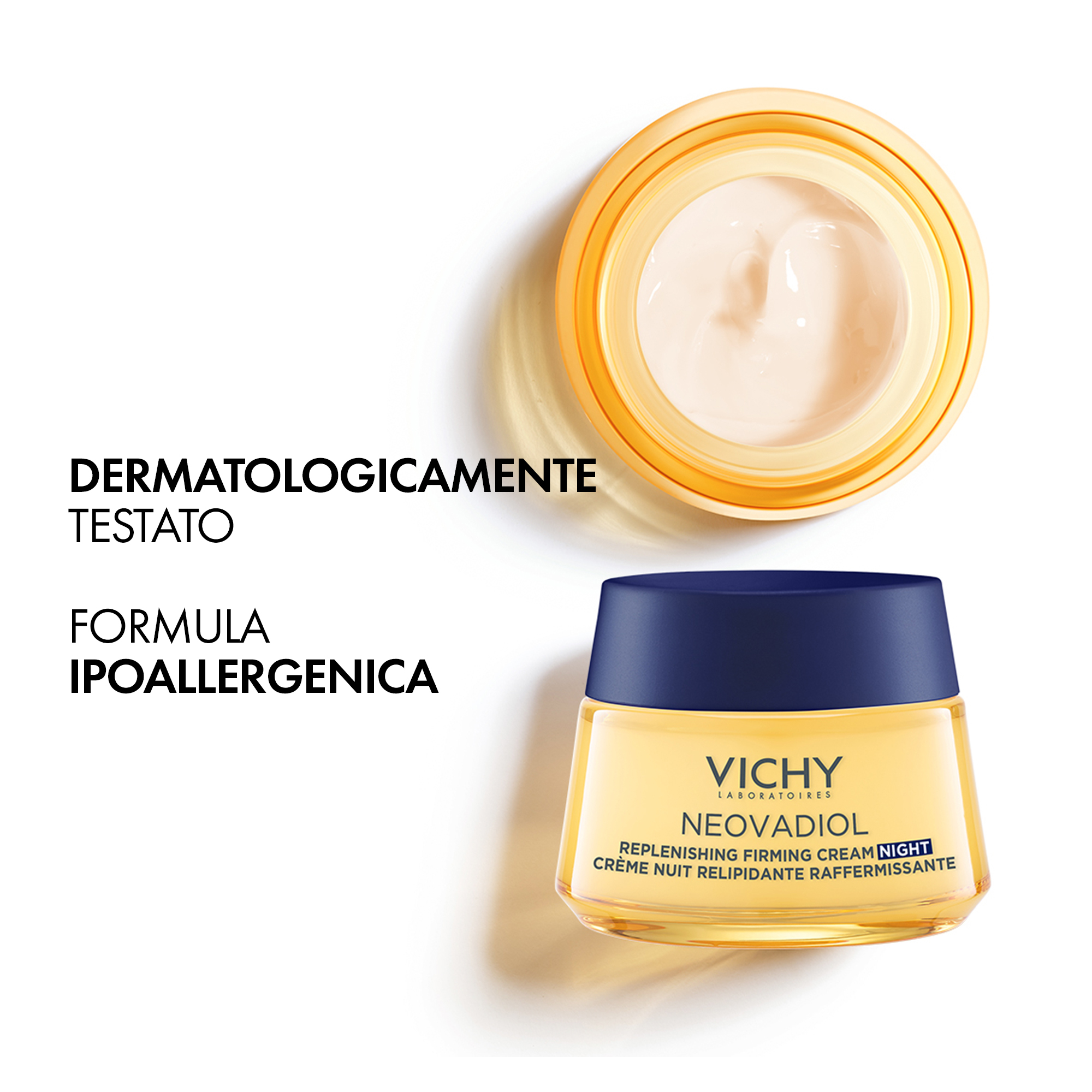 Vichy Neovadiol Post-Menopausa Crema Notte Relipidante Rassodante: migliora tono e compattezza della pelle - 50 ml