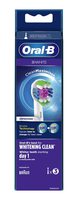 ORALB REFILL EB-18-3 3D WHITE