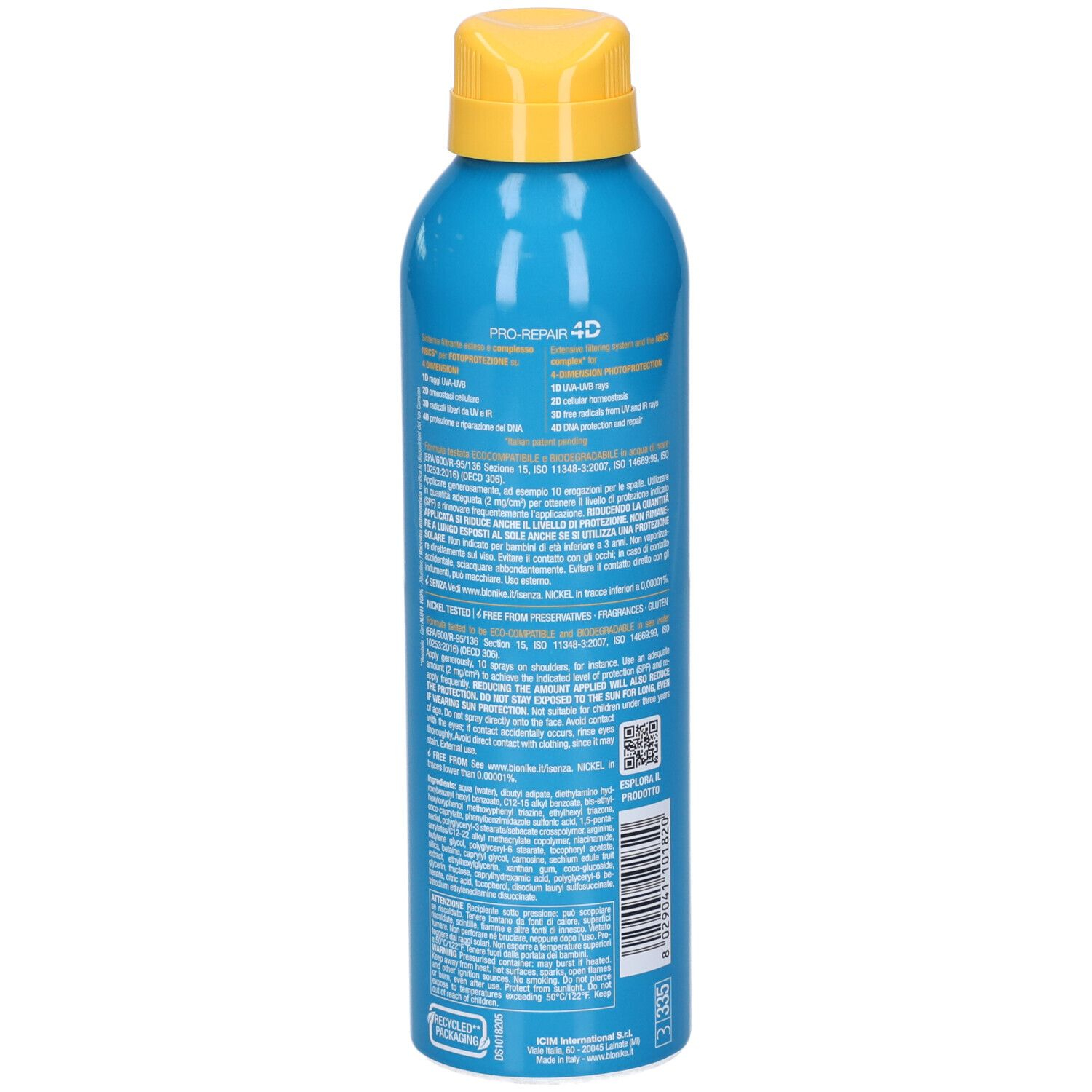 Bionike Defence Sun Spray SPF 50+ 200ml 