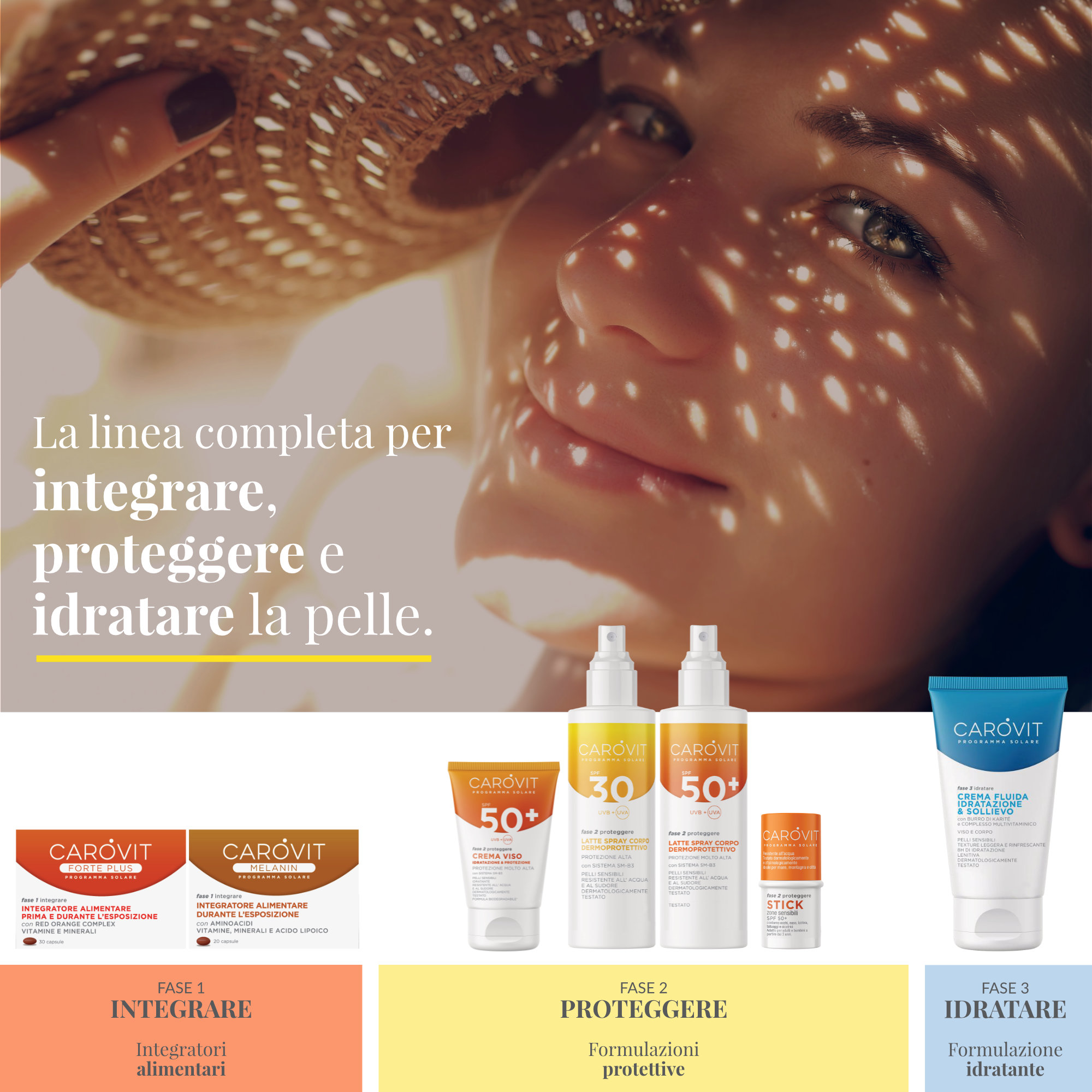 Carovit Forte Plus - Integratore Per L'Abbronzatura 30 Capsule
