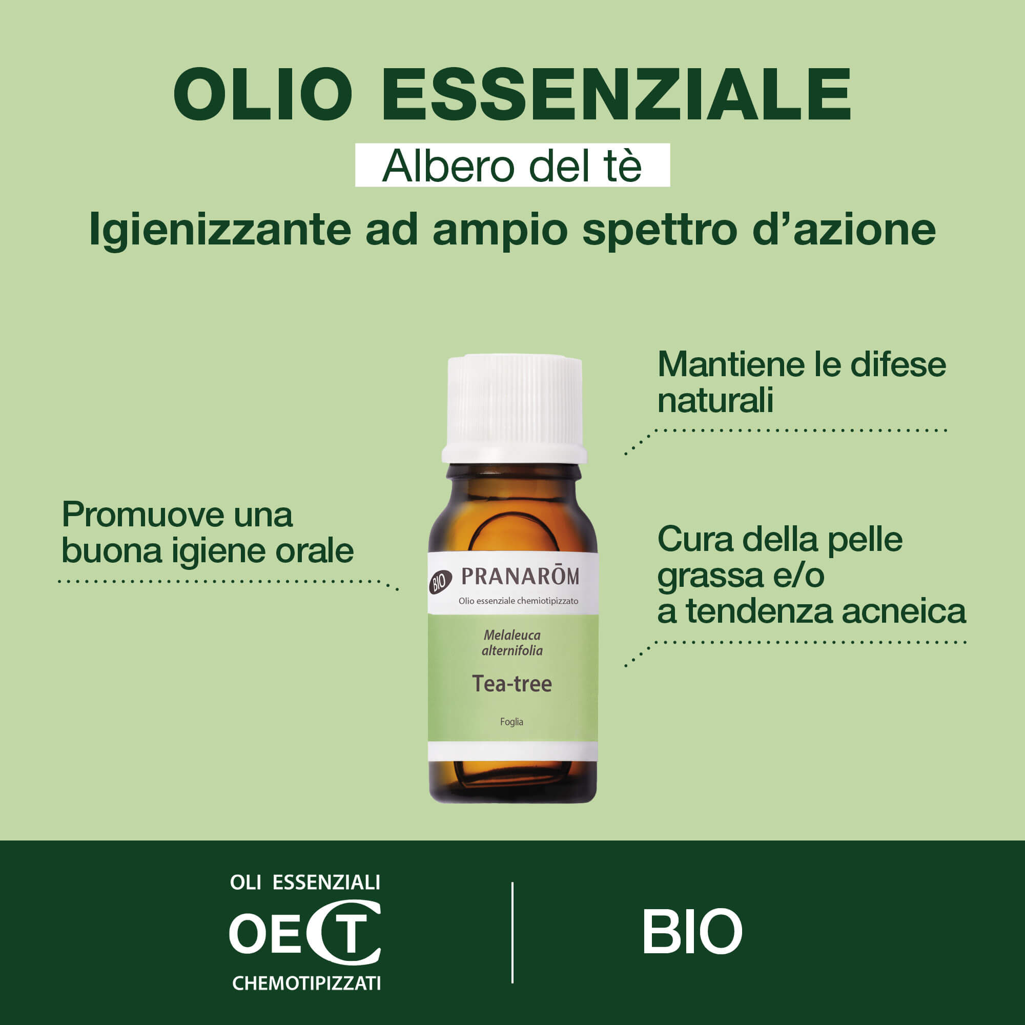 Pranarom - Olio Essenziale Di Tea Tree 10 ml