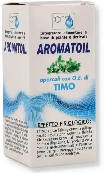 Aromatoil Timo integratore alimentare utile per le vie respiratorie 50 opercoli