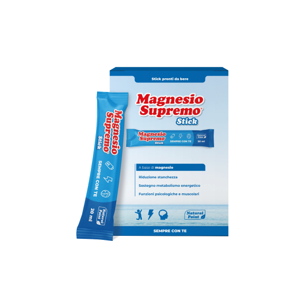MAGNESIO Supremo Sempre con te Scatola da 20 stick da 20 ml