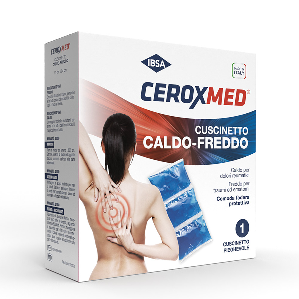 Ceroxmed Cuscino Caldo Freddo 11x24 cm