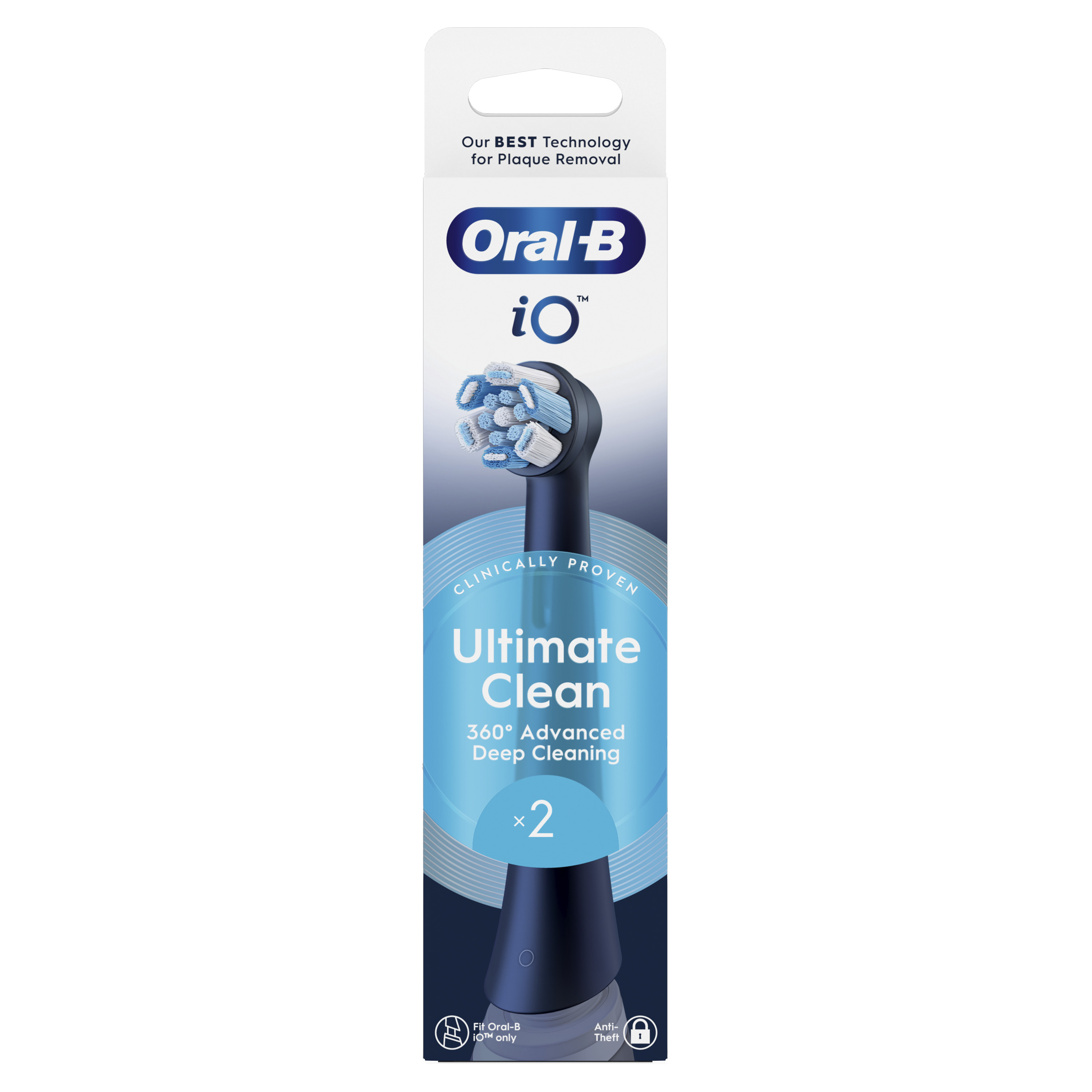 ORALB POWER REFILL IO U/NE 2PZ