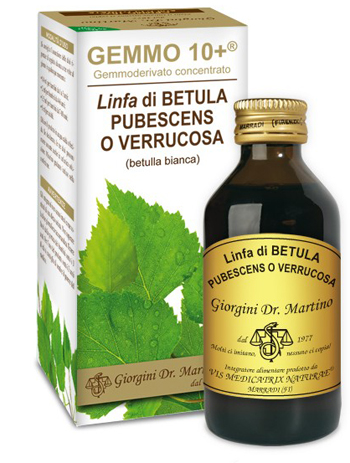 BETULLA B LINFA 100 ML LIQUIDO ANALCOOLICO GEMMO 10+