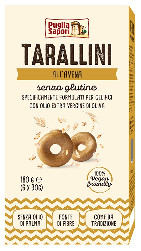 PUGLIA SAP.Tarallini Avena180g