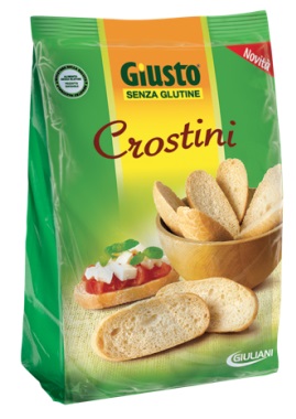 Giusto Senza Glutine Crostini di Pane Dorato 200 g