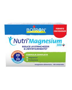 Boiron Nutri' Magnesium 300+ Integratore Contro Stanchezza 160 Compresse