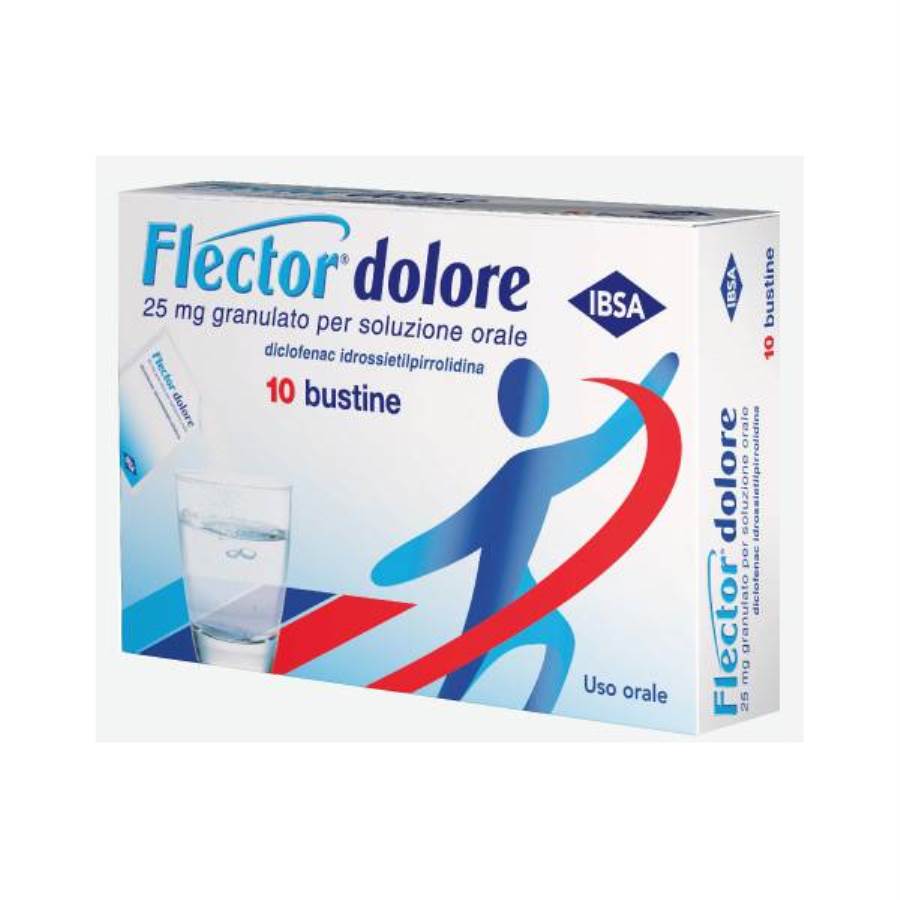 Flector Dolore Granulato 25 mg Diclofenac 10 Bustine