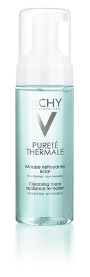 Vichy Pureté Thermale Acqua Mousse Detergente Illuminante per pelli sensibili 150 ml