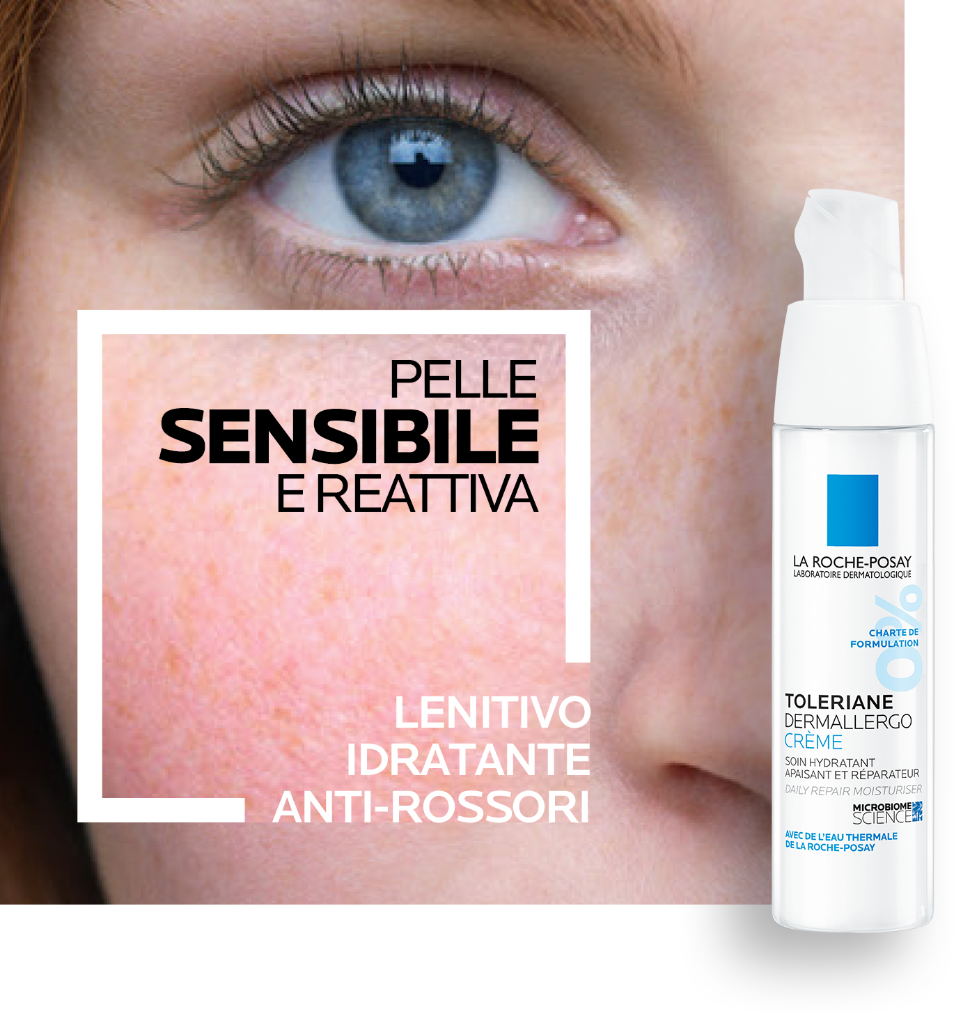 pelle sensibile e reattiva