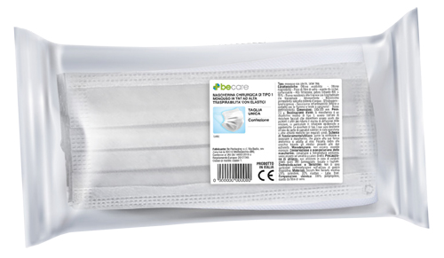 BE CARE MASCHERINA CHIR 25PZ