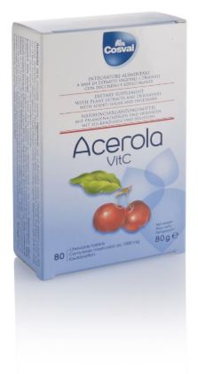 Acerola VitC Integratore 80 Tavolette