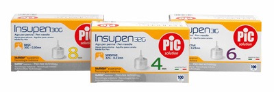 Pic Ago G29 Insupen 12 mm per Insulina 100 Pezzi