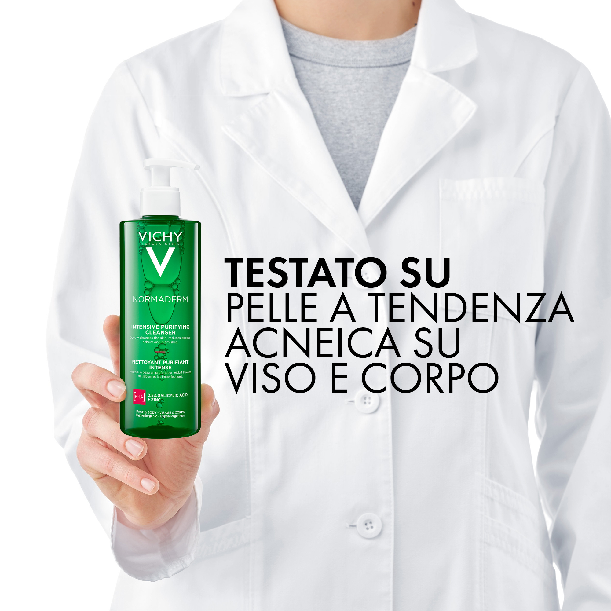 Vichy Normaderm Tonico Astringente Purificante per pelli grasse a tendenza acneica 200 ml
