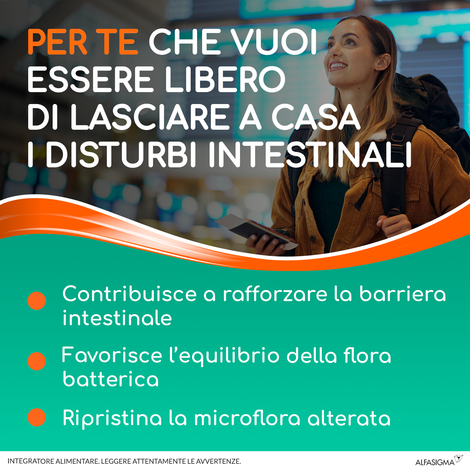 Yovis Stick, Probiotici per il Benessere Intestinale, 50 Miliardi di Fermenti Lattici Vivi, Senza Glutilne e Lattosio, 20 Bustine Orosolubili