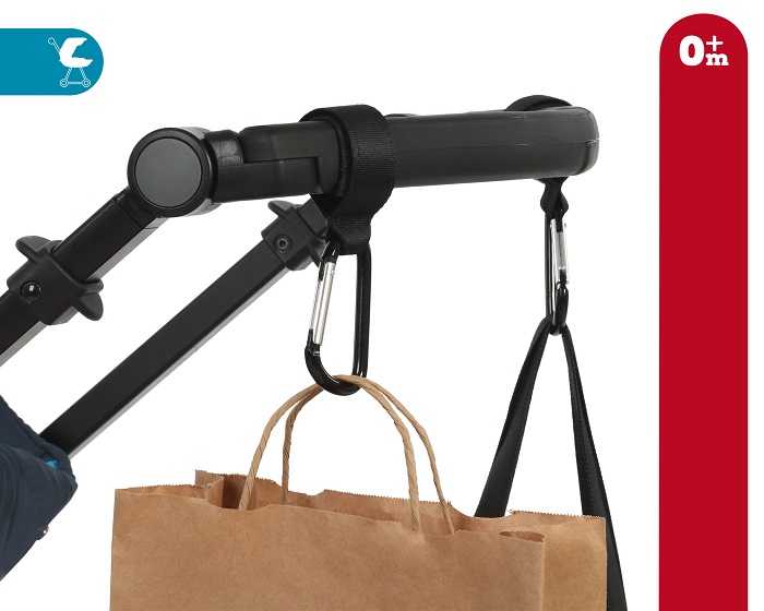 KIOKIDS GANCIO PER PASSEGGINO 0+