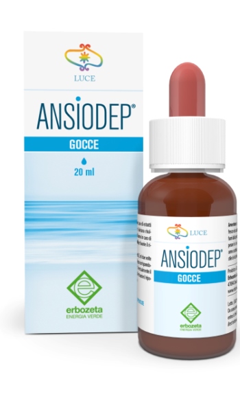 Ansiodep - Integratore ansia e sonno - Gocce - 20 ml
