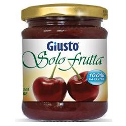 Giusto Senza Zuccheri Marmellata Ciliegie Nere 284 g