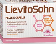 LievitoSohn Pelle e Capelli Integratore Con Fermenti Lattici 30 Bustine