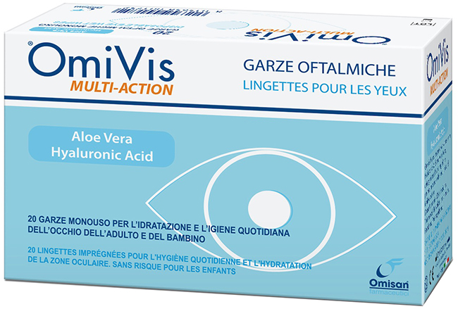 OMIVIS GARZE OFTALMICHE 20PZ