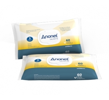 Anonet Salviettine Intime Detergenti  60 pezzi