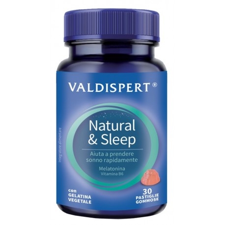  VALDISPERT NATURAL & SLEEP  30 PASTIGLIE GOMMOSE