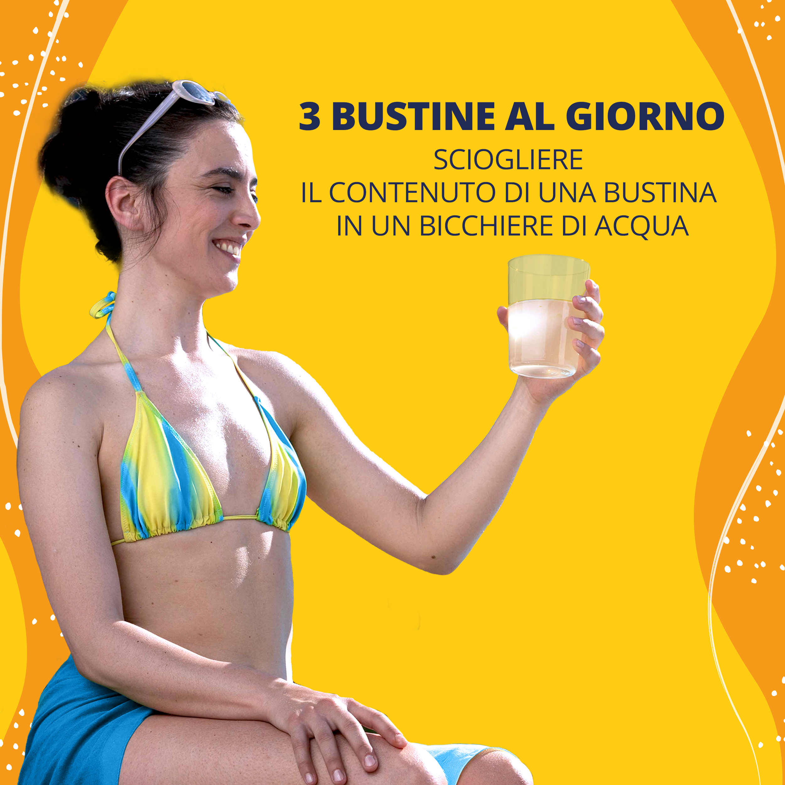 Polase Classico Magnesio e Potassio Integratore Alimentare Sali Minerali Gusto Arancia, doppio formato 12+36 Bustine