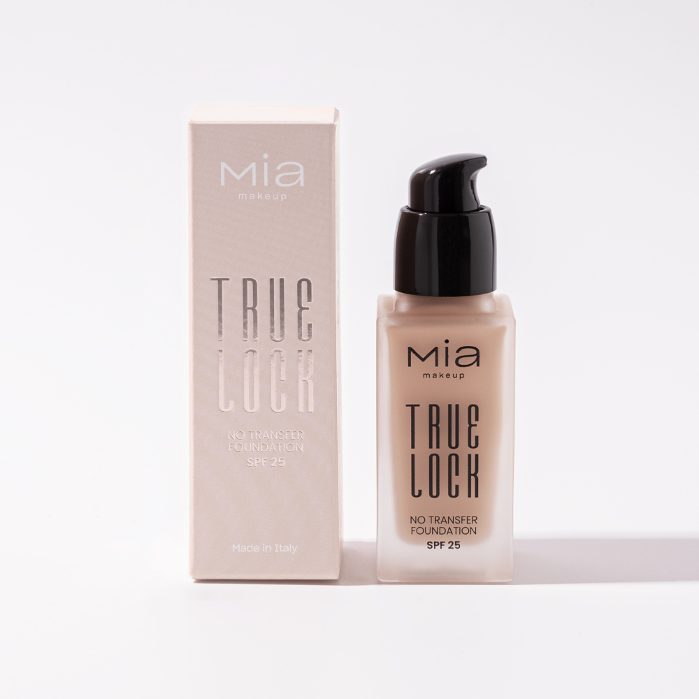 Mia Makeup - True Lock - Fondotinta Fluido SPF25 A Lunga Tenuta - N.09 Walnut