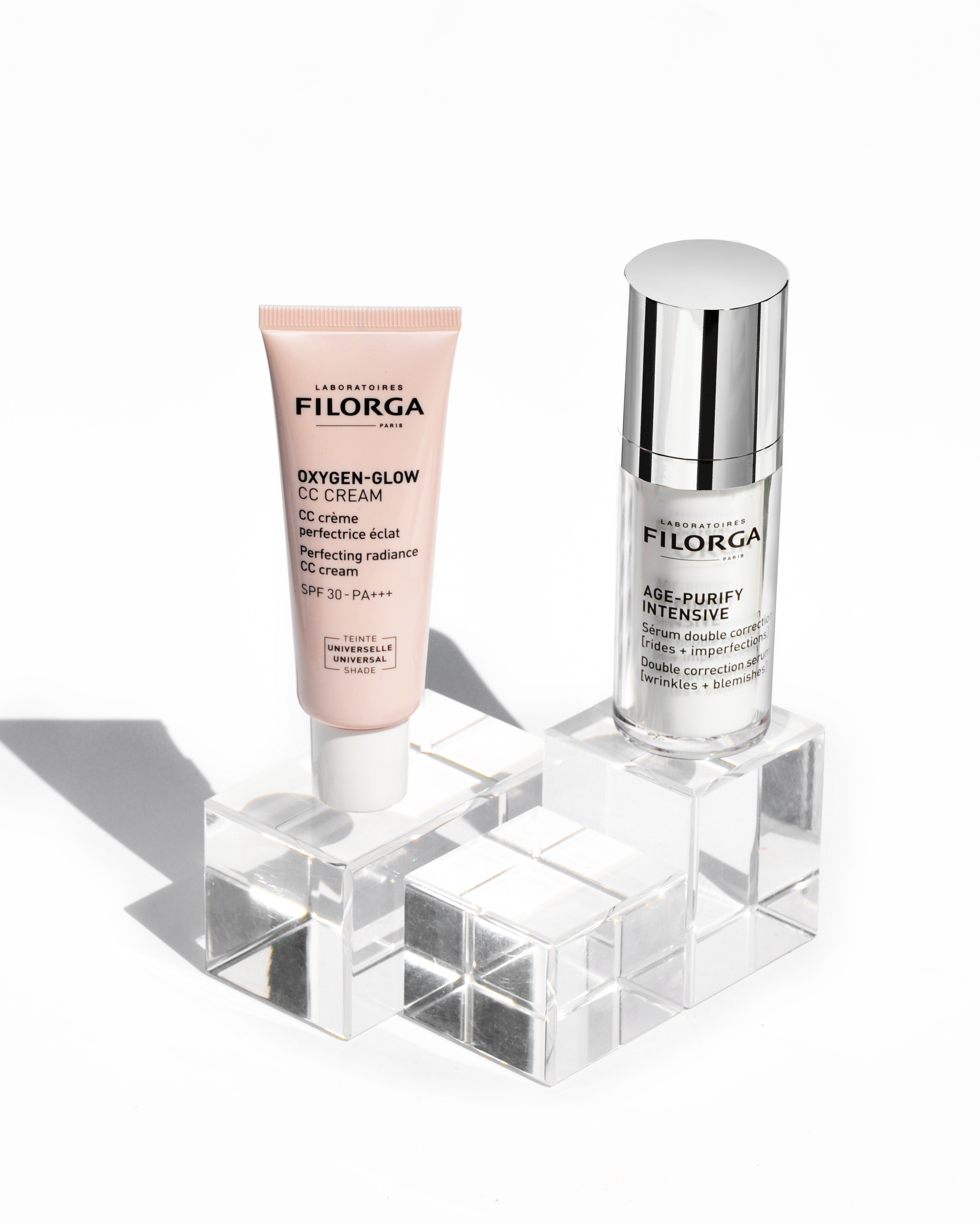 FILORGA COFANETTO AGE-PURIFY-INTENSIVE + OXYGEN-GLOW CC CREAM - cofanetto anti-imperfezioni e luminosità