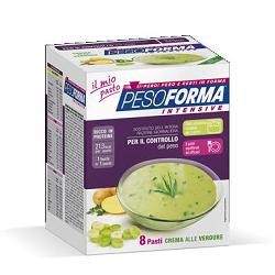 Pesoforma Crema Intensive alle Verdure -  8 Pasti sostitutivi per il controllo del peso corporeo
