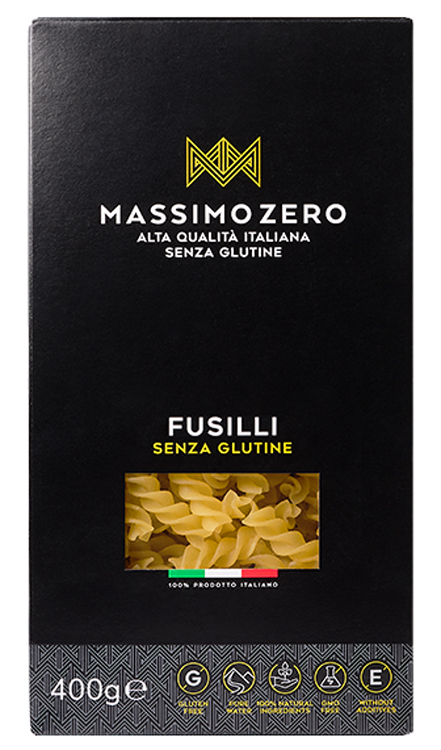 Massimo Zero Fusilli Pasta Senza Glutine 400 g