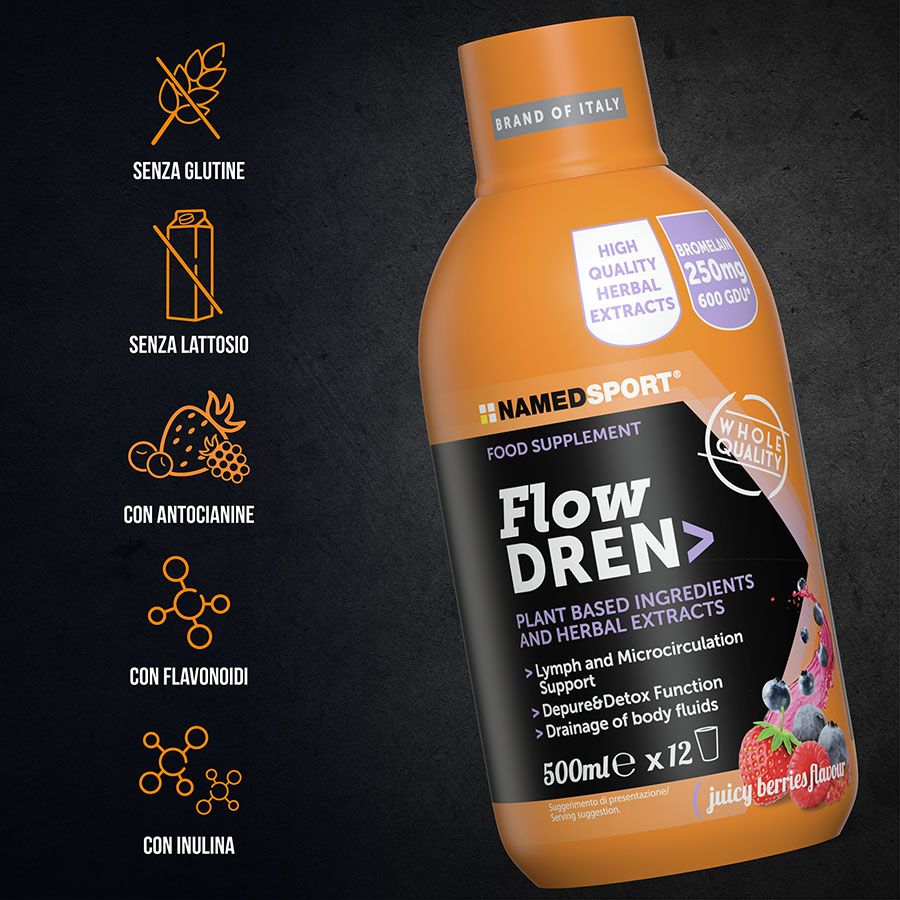 Named Sport FlowDREN 500 ml - Integratore Drenante