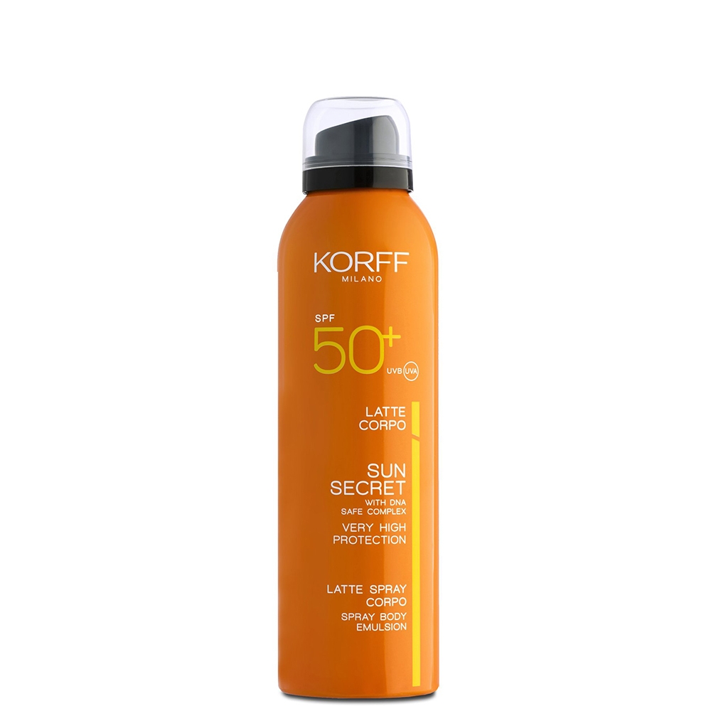 Korff Sun Secret Latte Solare Spray SPF50+ 200mL